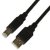 USB 2.0 Type A to Type B 1.8m BLACK