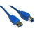 USB 3.0 Type A to Type B 1.0m BLUE