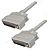 SCSI II Half Pitch DB50 Male to Male 0.5m