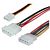 Internal Power Splitter 5.25'' to 1 x 5.25'' and 1 x  3.5'' 0.3m