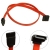 Serial ATA (SATA) 150/300 data cable - Right Handed - 0.5m