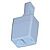 UK Telephone Plug to RJ11 Socket Adapter (4 wire reversed)