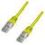 UTP Cat 5e Ethernet Patch Cable 0.5m Yellow