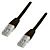 UTP Cat 5e Ethernet Patch Cable 0.5m Black